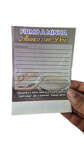 Folheto Aliança com Deus neutro 10x14 cm