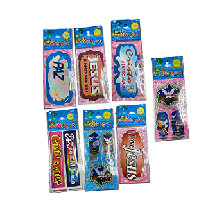 Kit 50 Cartelas de Adesivos Sticker Evangelicos Variado