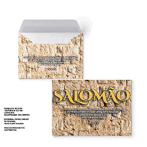 Envelope Colado Salomão – 100uni