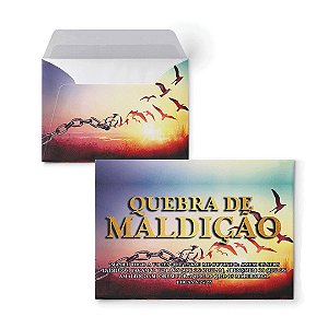 Envelope Colado Quebra de Maldição - 100 unid