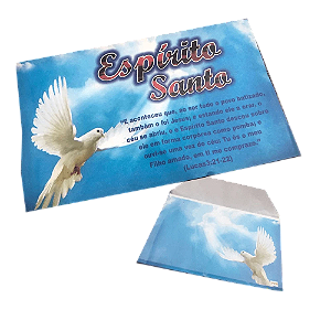 Envelope Oferta Espírito Santo Colado  – 100 unidades