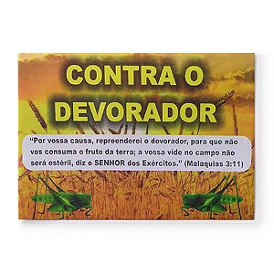 Envelope Colado Contra o Devorador 1 - 100 unid