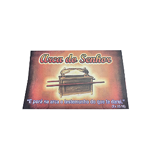Envelope Arca da Aliança colado