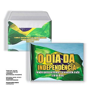 Envelope Colado Independência – 100 unid
