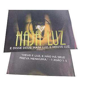 Envelope Colado Haja Luz campanha – 100uni