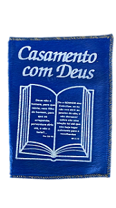 Saquitel Casamento com Deus  Veludo
