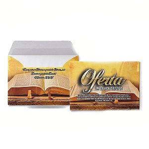 Envelope Colado Oferta Modelo 1 – 100uni