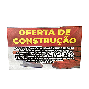 Envelope Colado Oferta de Construção – 100uni