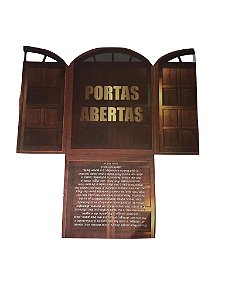 Envelope Portas Abertas  formato de porta - 100 unid