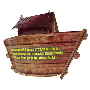Caixa de Papel Arca de Noé - 100 unid