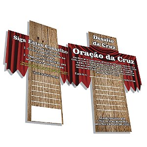 Cruz de Papel – oração – 100 unidades