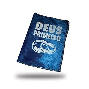 Saquitel Deus primeiro Azul 25 unidades