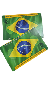 Tapete Oração Brasil Oração pela Nação papel 120g - A4