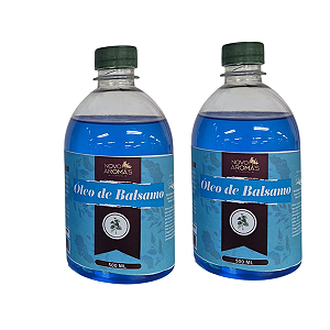 Óleo de Unção Bálsamo 500ml - Cura da Alma | Não Oleoso | Para Igrejas