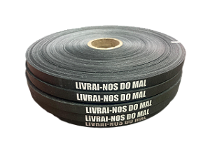 Fita Evangelística Livrai-nos do Mal  Rolo 1000 unids