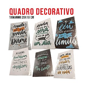 Kit Quadros Decorativos MDF ( 10 uni)