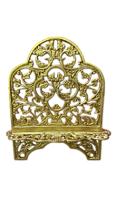 Porta Bíblia Grande Dourado alumínio