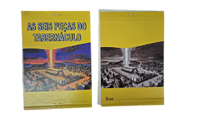 Revista as 6 peças do Tabernáculo 10x15 cm Colorida