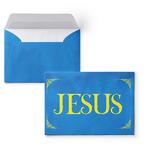 Envelope Colado Jesus - 100 unidades