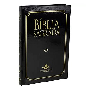 Bíblia Sagrada Missionária Capa Dura - Preta