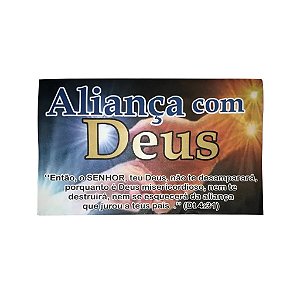 Envelope Colado Aliança com Deus – 100 unidades