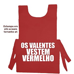Colete De Tnt - Os Valentes Vestem Vermelho - 100 unidades