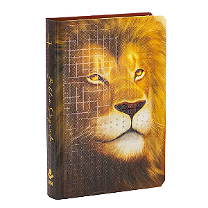 Bíblia Sagrada Letra Grande - Capa Leão