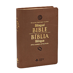 Bíblia Bilíngue Português (NAA) - Inglês (ESV)