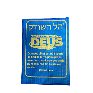 Saquitel Aliança com Deus Hebraico iurd TNT 100 unid
