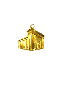 Pingente Templo de Salomão Dourado - 50 unids