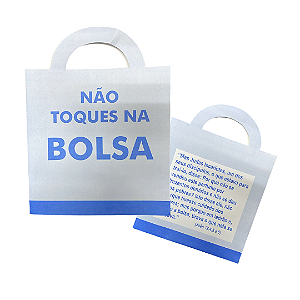 Envelope Não Toquei na Bolsa Corte Especial - 100 unidades