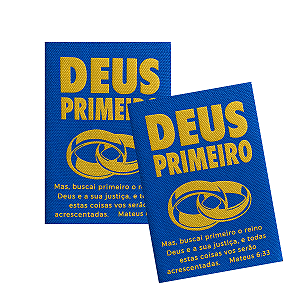 Saquitel Deus Primeiro TNT 50 UNIDADES