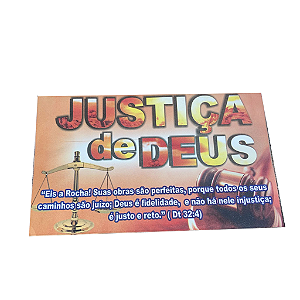 Envelope Justiça Divina Colado 16x10 cm - 100 unidades