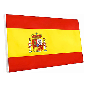 Bandeira Dos Países - Espanha - 100x68 cm