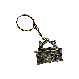 Chaveiro Arca da Aliança em Metal envelhecido