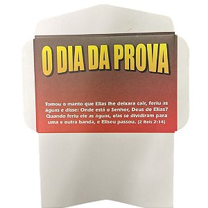 envelope o dia da prova dizimo/oferta 100 unidades