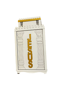 Gazofilácio Dízimos E Ofertas Jesus Branco Em Mdf Pequeno