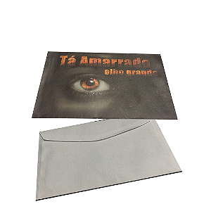 Envelope Colado Ta Amarrado olho grande (100 unidades)