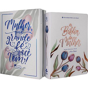Bíblia Sagrada da Mulher Estudo Branca NAA