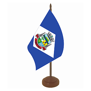Bandeira De Mesa Cabo Frio 14x21 cm com pedestal