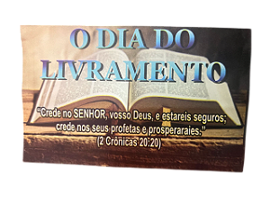Envelope Colado o dia do Livramento – 100unidades