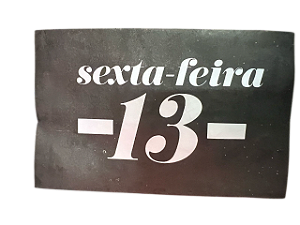 Envelope Colado Sexta-feira 13 - 100 unidades