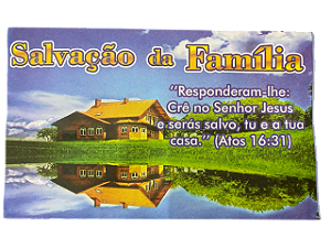 Envelope Colado Salvação da Família 100 unidades