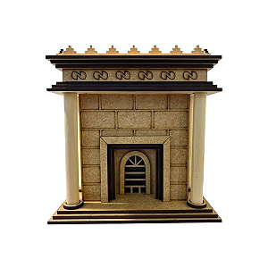 Templo De Salomão Mdf 15cmx18cm Tabernáculo - Promoção