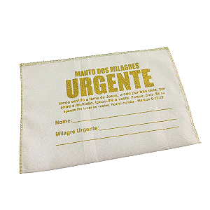 Saquitel Milagre Urgente Oxford Branco Grande - 50 unidades