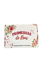 Caixinha de Promessas de Deus 96 promessas de papel 1 unidades
