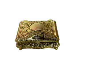 Baú dourado do Tesouro prosperidade Grande