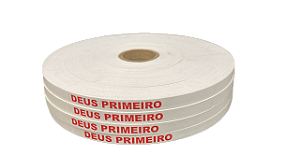 Fita Deus Primeiro Poliamida amarrar no pulso 1000 unids
