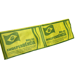 Manto de Independência Brasil Lenço Toalhinha 100 unidades