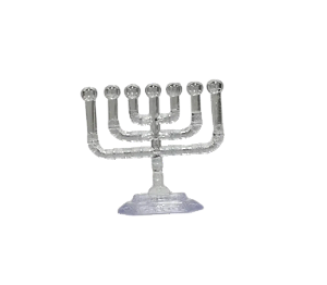 Candelabro de Acrílico SEM TAMPA Transparente 25 unidades